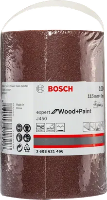Bosch sanding roll Wood+Paint 115mm×5m.