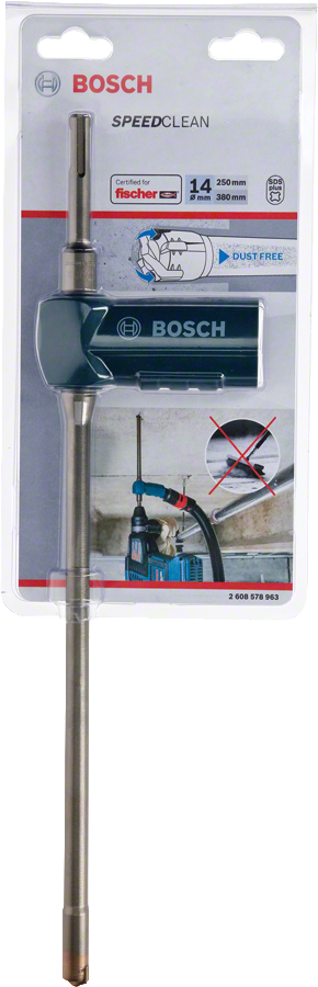 Bosch SDS plus-9 Speed Clean dustless drill bit 14mm.
