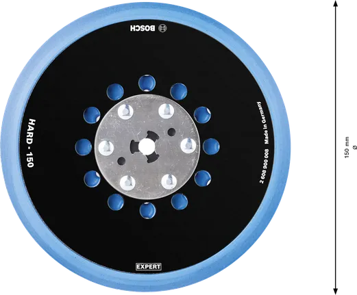 Bosch EXPERT Multihole Sanding Pad Universal 150 mm hard.