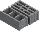Concrete building block.