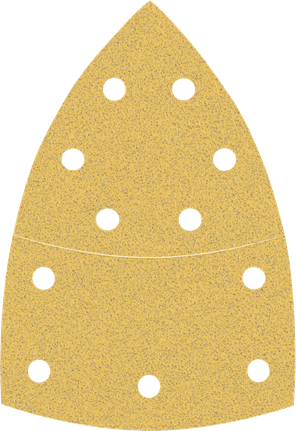 Bosch EXPERT C470 sandpaper 80 grit with 11 holes.