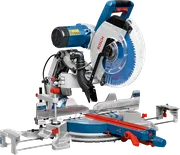 Bosch GCM 12 GDL sliding mitre saw with GTA 3800 stand.