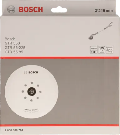 Bosch 215 mm medium sanding pad.