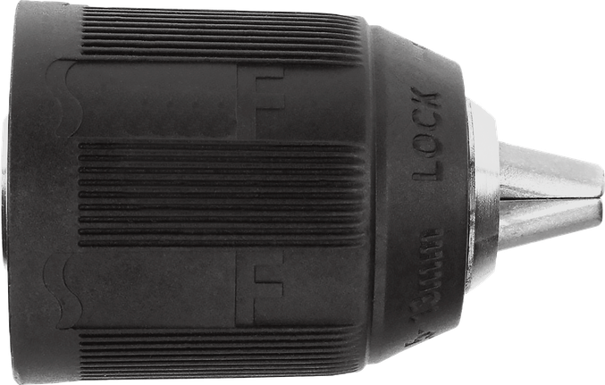 Bosch keyless drill chuck 13 mm for 1/2"–20 mount.