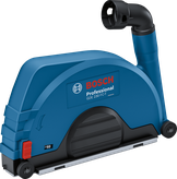 Bosch GDE 230 FC-T system dust extraction accessory.