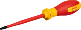 Bosch VDE TX30 insulated screwdriver for electrical work.