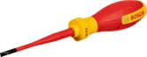 Bosch VDE insulated SL3.5 screwdriver for electrical work.