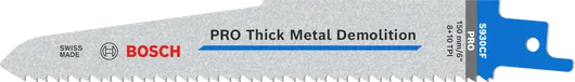 Bosch PRO Thick Metal Demolition S930CF blade, micro edge.