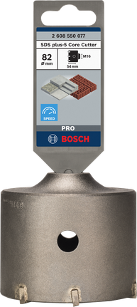 Bosch PRO SDS plus-5 82 mm core cutter.