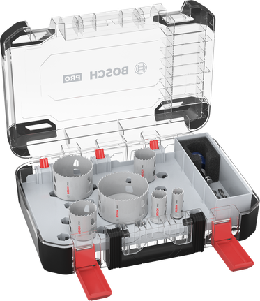 Bosch PRO Multi Material PC Plus Hole Saw Set, 9 pcs.