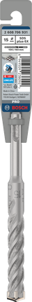 Bosch SDS plus-5X 15×100×160 mm drill bit.