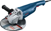 Bosch GWS 2000 angle grinder with side handle.