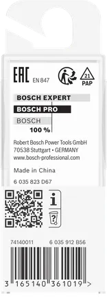 Bosch PRO Router Bit V-Groove 90° x Ø 3/8″.