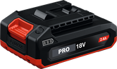 Bosch GBA18V-20 18V 2Ah battery pack.