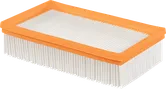 Bosch PTFE flat-pleated filter for dust extraction.