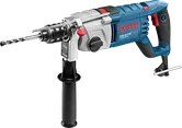 Bosch GSB 162-2 RE impact drill with side handle.